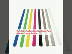 PMS Color Surface Finishing Metal Parts Powder Coating Service