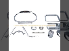 ส่วนโลหะที่กําหนดเอง Electroplated พลาสติก Plating OEM จบ