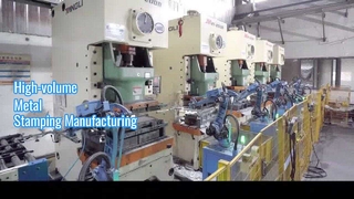 High Volume Sheet Metal Stamping Manufacturing
